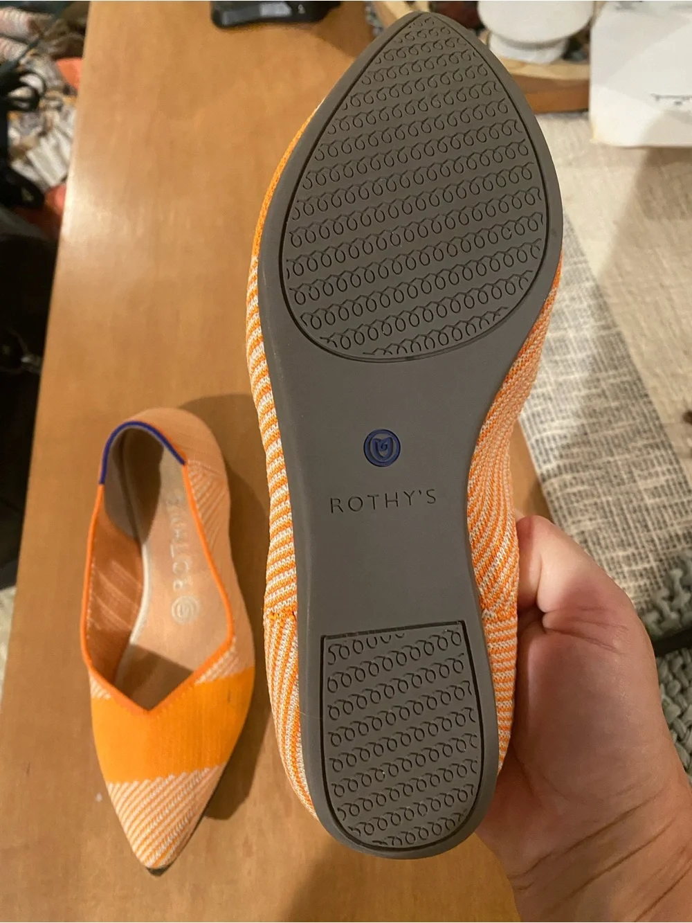 Rothys stylish orange